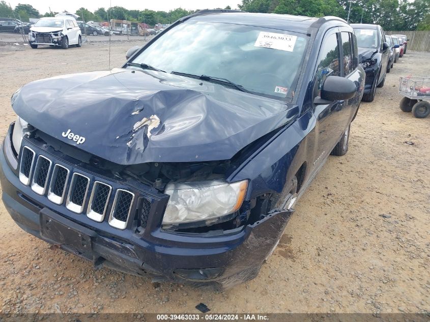 2012 Jeep Compass Latitude VIN: 1C4NJDEB2CD621239 Lot: 39463033