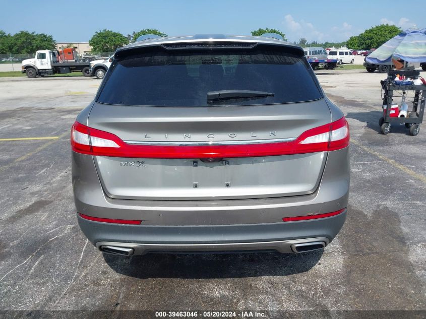 2016 Lincoln Mkx Reserve VIN: 2LMTJ6LRXGBL62760 Lot: 39463046