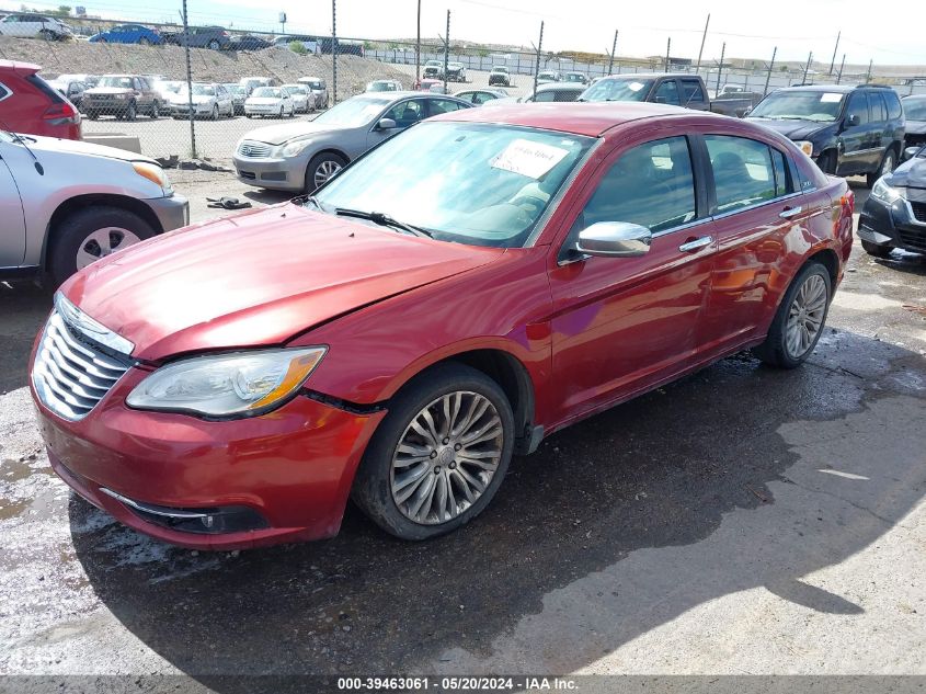 2013 Chrysler 200 Limited VIN: 1C3CCBCG4DN504556 Lot: 39463061