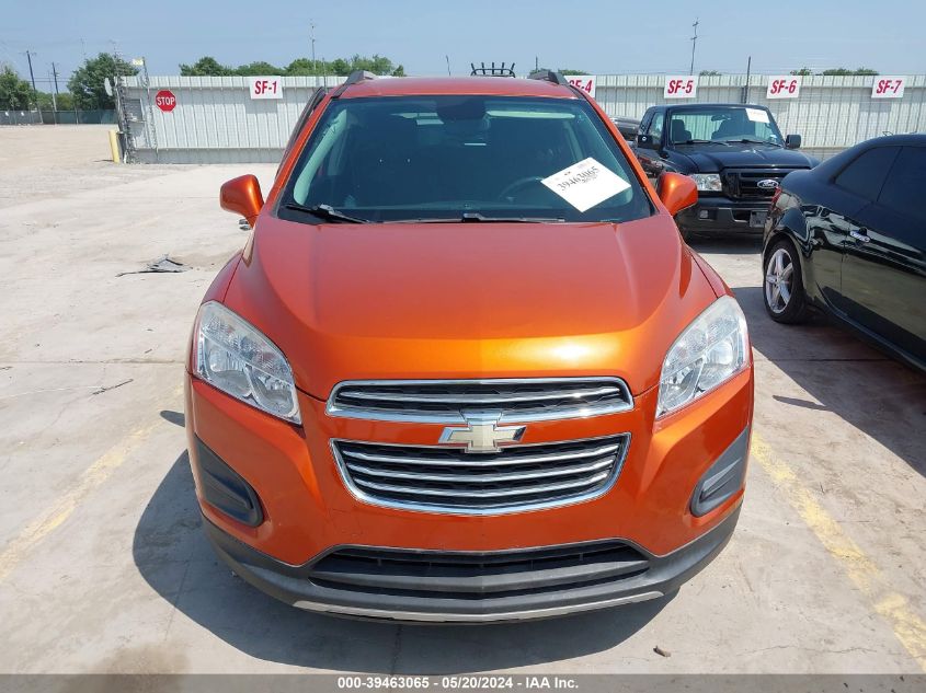 2016 Chevrolet Trax Lt VIN: KL7CJPSB7GB653681 Lot: 39463065