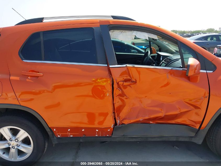 2016 Chevrolet Trax Lt VIN: KL7CJPSB7GB653681 Lot: 39463065