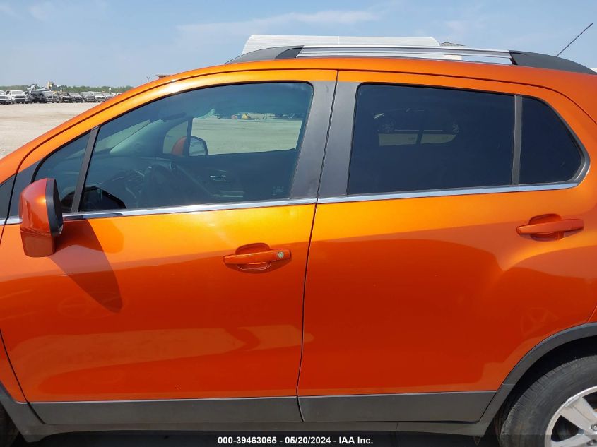 2016 Chevrolet Trax Lt VIN: KL7CJPSB7GB653681 Lot: 39463065