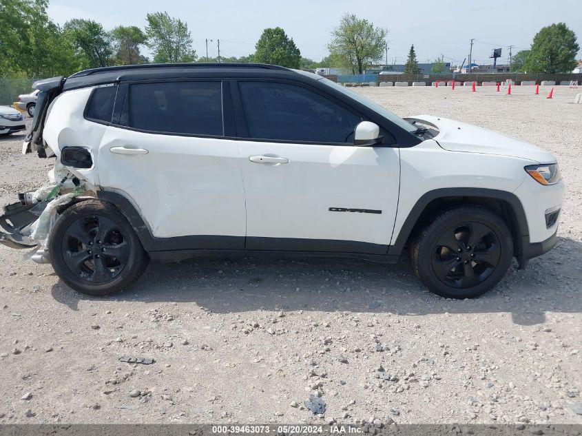 2018 Jeep Compass Altitude Fwd VIN: 3C4NJCBB1JT408188 Lot: 39463073