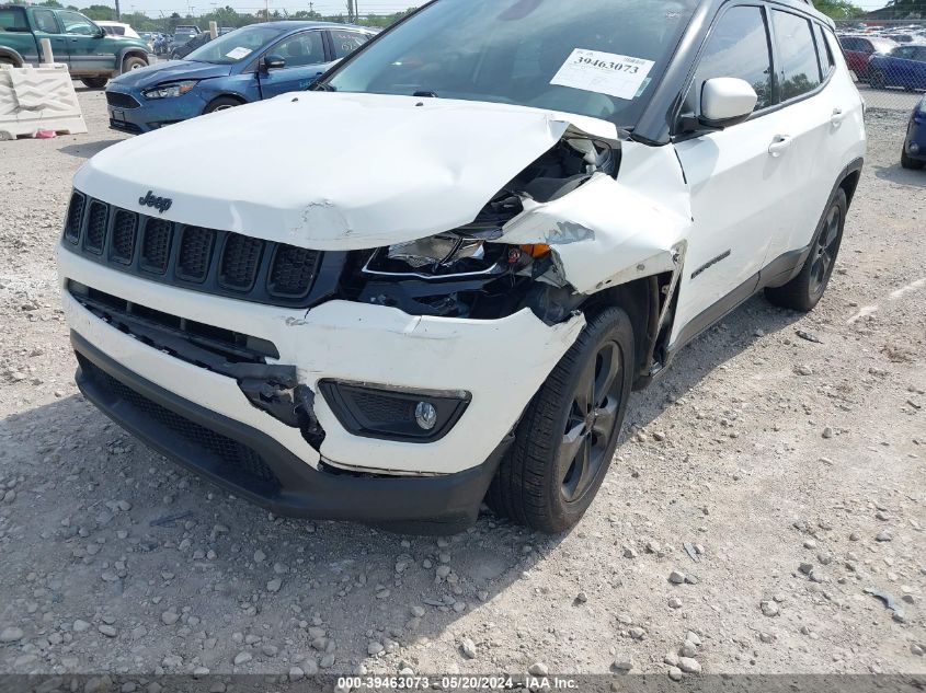 2018 Jeep Compass Altitude Fwd VIN: 3C4NJCBB1JT408188 Lot: 39463073