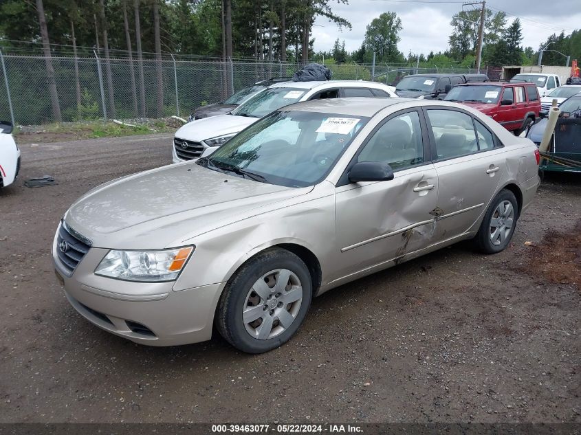 2009 Hyundai Sonata Gls VIN: 5NPET46C39H427839 Lot: 39463077