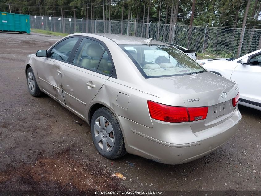 2009 Hyundai Sonata Gls VIN: 5NPET46C39H427839 Lot: 39463077