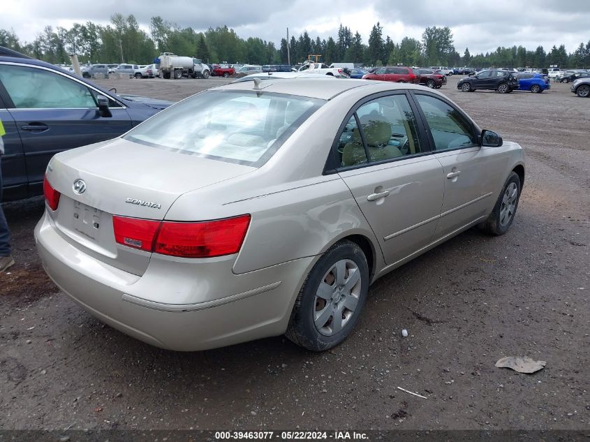 2009 Hyundai Sonata Gls VIN: 5NPET46C39H427839 Lot: 39463077