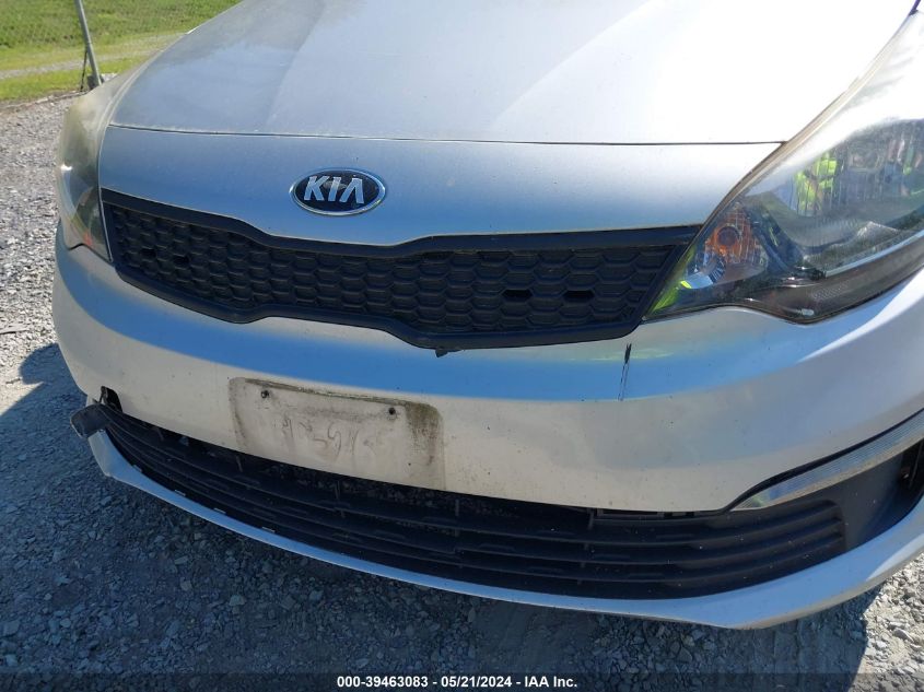 2017 Kia Rio Lx VIN: KNADM4A3XH6100067 Lot: 39463083