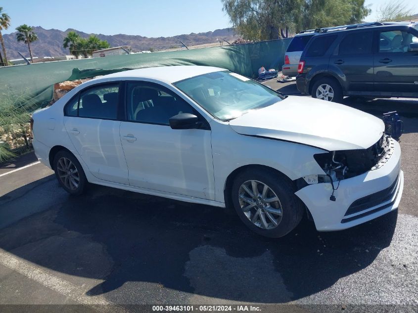 2016 Volkswagen Jetta 1.4T S VIN: 3VW267AJ1GM216161 Lot: 39463101