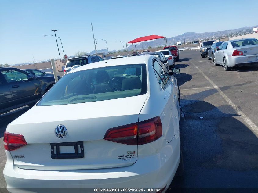 2016 Volkswagen Jetta 1.4T S VIN: 3VW267AJ1GM216161 Lot: 39463101