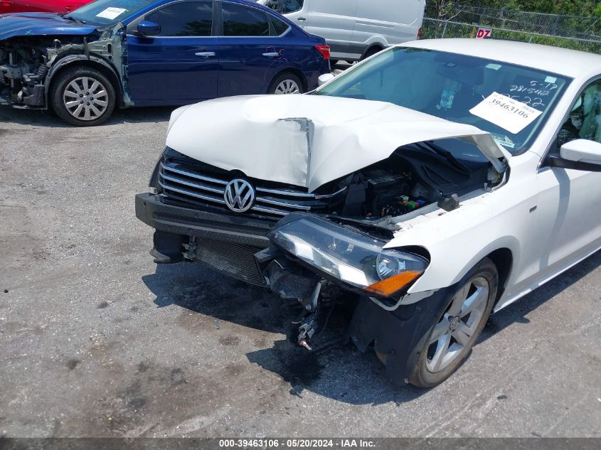 2015 Volkswagen Passat 1.8T Limited Edition VIN: 1VWAS7A33FC108522 Lot: 39463106