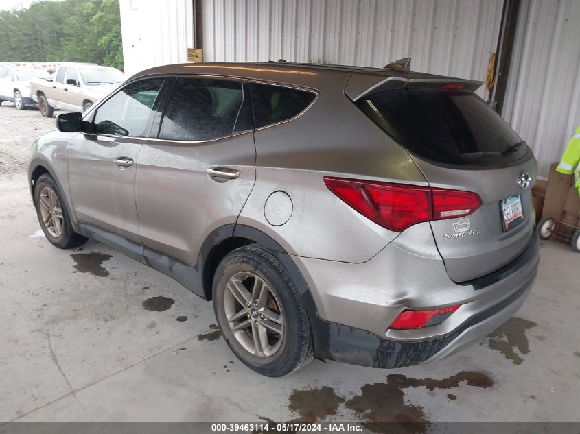 2017 Hyundai Santa Fe Sport 2.4L VIN: 5XYZT3LB8HG403808 Lot: 39463114