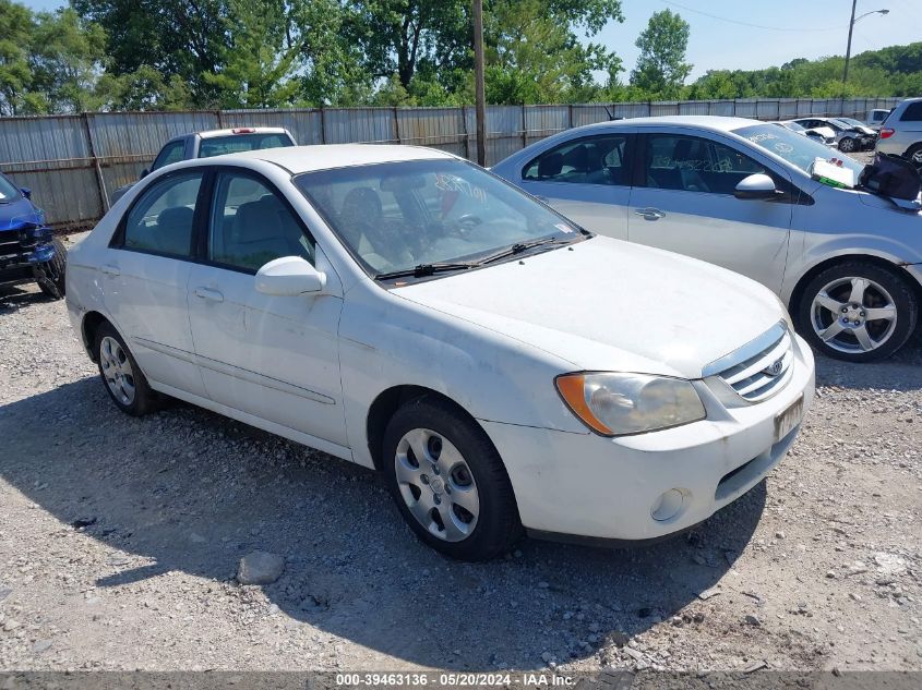 2006 Kia Spectra Ex/Lx/Sx VIN: KNAFE121565289862 Lot: 39463136