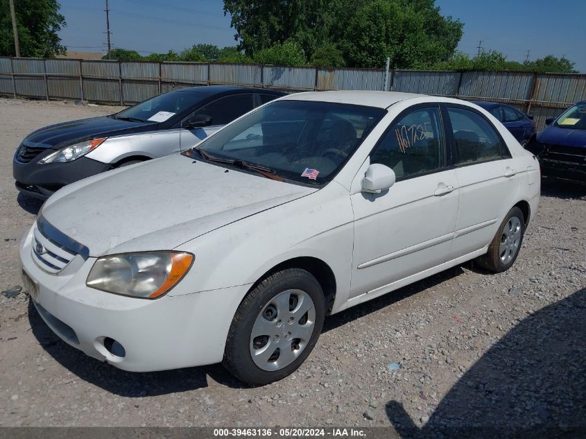 2006 Kia Spectra Ex/Lx/Sx VIN: KNAFE121565289862 Lot: 39463136