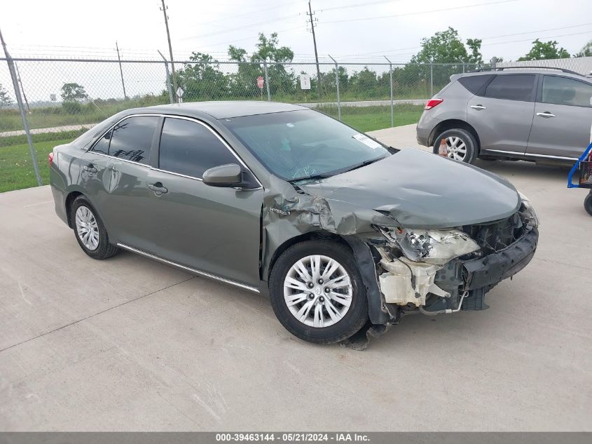 2014 Toyota Camry Hybrid/Le/Xle VIN: 4T1BD1FKXEU134490 Lot: 39463144