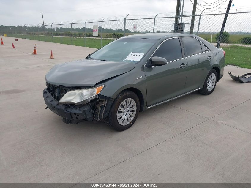 2014 Toyota Camry Hybrid/Le/Xle VIN: 4T1BD1FKXEU134490 Lot: 39463144