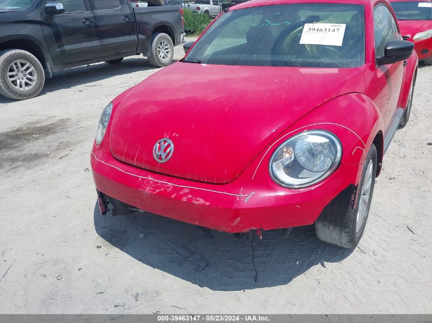 2016 Volkswagen Beetle 1.8T S VIN: 3VWF17AT1GM629506 Lot: 39463147