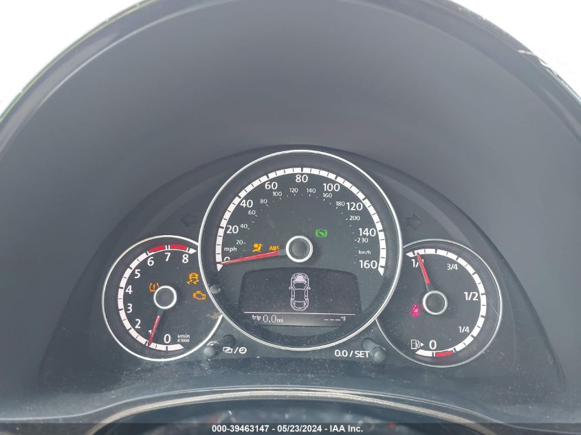 2016 Volkswagen Beetle 1.8T S VIN: 3VWF17AT1GM629506 Lot: 39463147