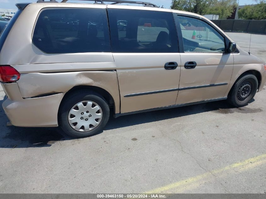 2001 Honda Odyssey Lx VIN: 2HKRL18541H617944 Lot: 39463150