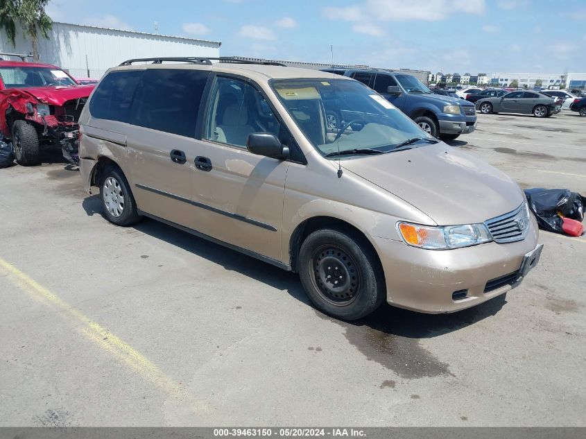 2001 Honda Odyssey Lx VIN: 2HKRL18541H617944 Lot: 39463150