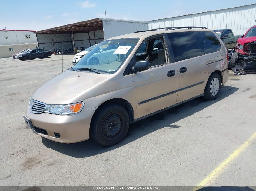 2001 Honda Odyssey Lx VIN: 2HKRL18541H617944 Lot: 39463150