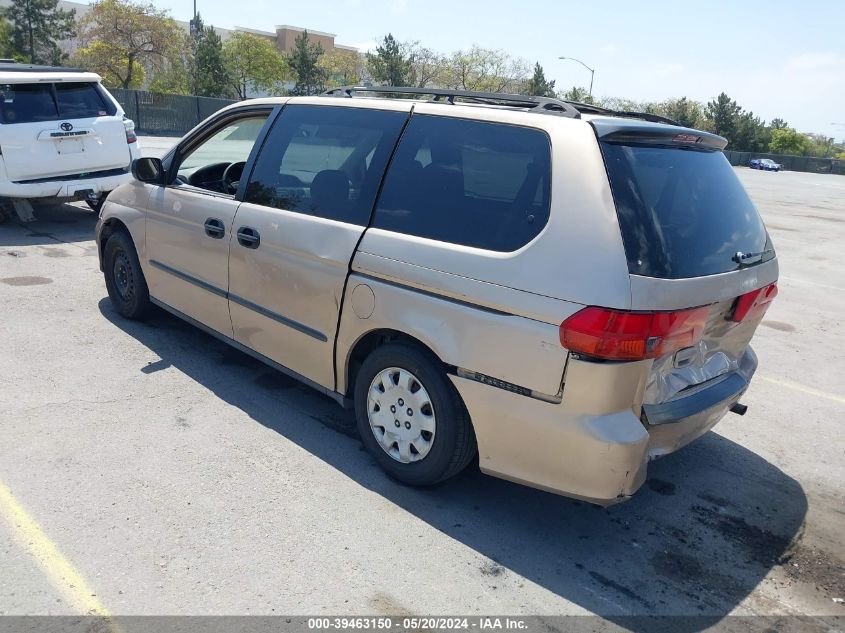 2001 Honda Odyssey Lx VIN: 2HKRL18541H617944 Lot: 39463150