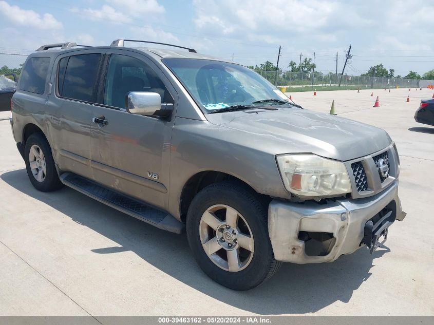 2006 Nissan Armada Se VIN: 5N1AA08A56N729472 Lot: 39463162