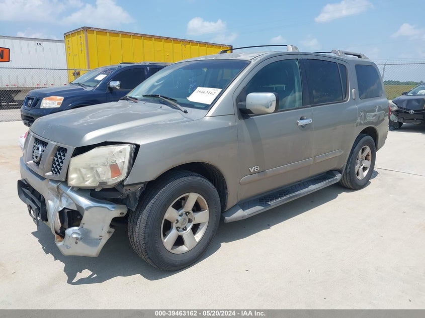 2006 Nissan Armada Se VIN: 5N1AA08A56N729472 Lot: 39463162