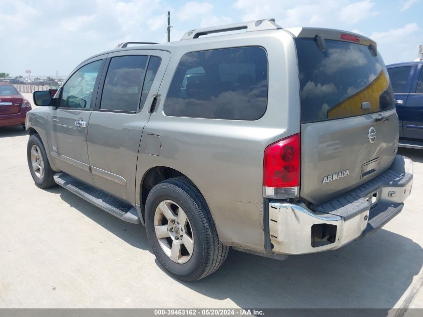 2006 Nissan Armada Se VIN: 5N1AA08A56N729472 Lot: 39463162