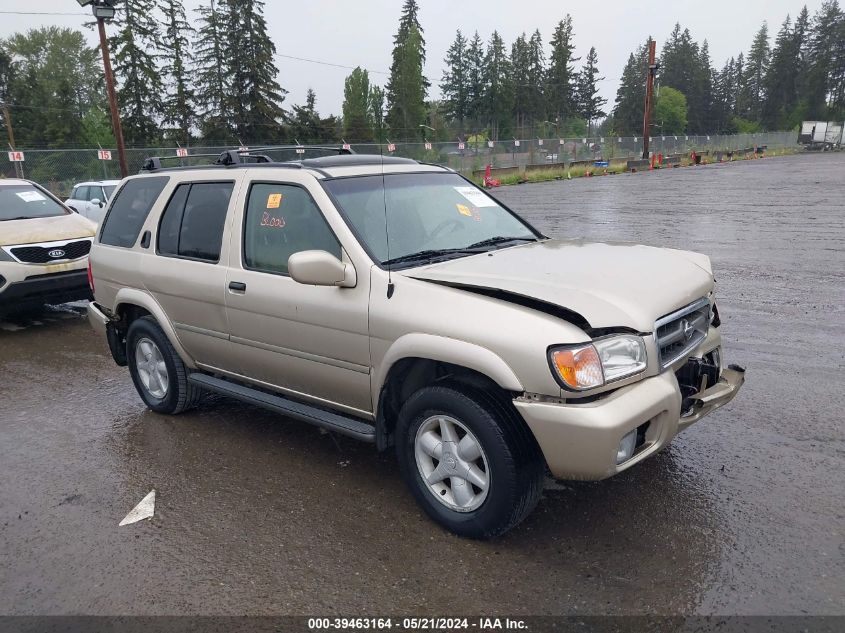 2001 Nissan Pathfinder Le VIN: JN8DR07Y11W516597 Lot: 39463164