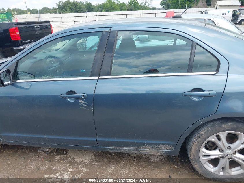 2012 Ford Fusion Se VIN: 3FAHP0HA3CR284715 Lot: 39463166