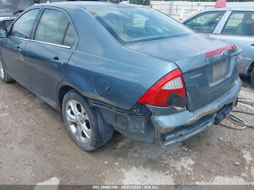 2012 Ford Fusion Se VIN: 3FAHP0HA3CR284715 Lot: 39463166