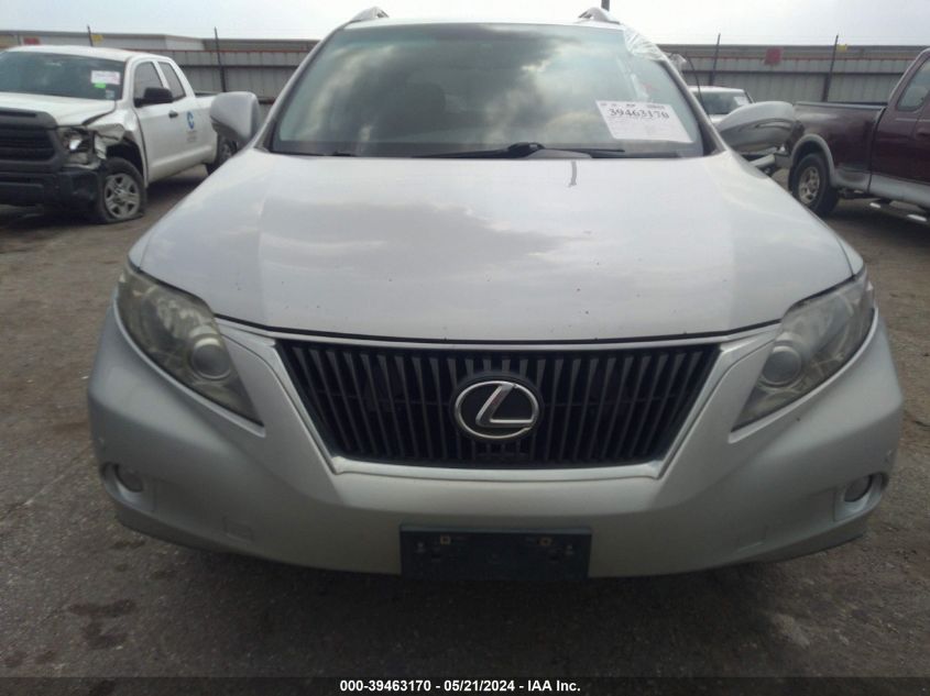 2012 Lexus Rx 350 VIN: 2T2ZK1BA0CC080791 Lot: 39463170