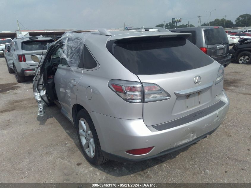 2012 Lexus Rx 350 VIN: 2T2ZK1BA0CC080791 Lot: 39463170