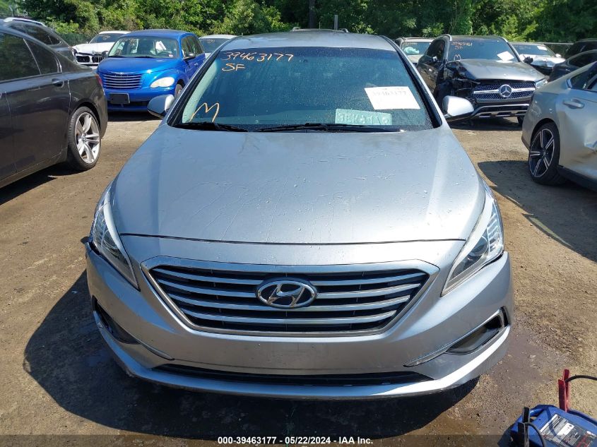 2016 Hyundai Sonata VIN: 5NPE24AF1GH407896 Lot: 39463177