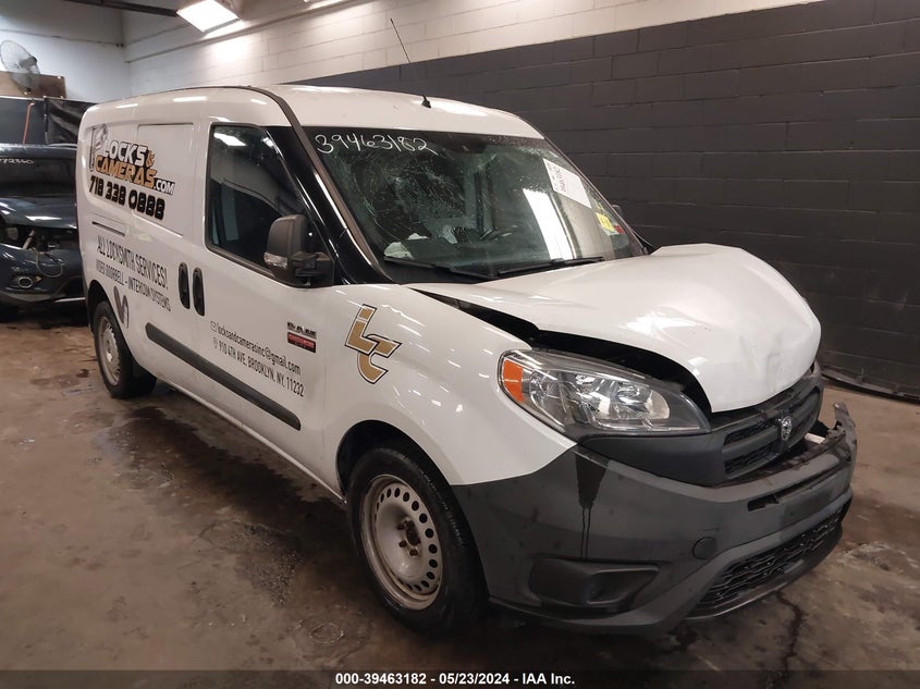 2017 Ram Promaster City Tradesman VIN: ZFBERFAB5H6H04823 Lot: 39463182