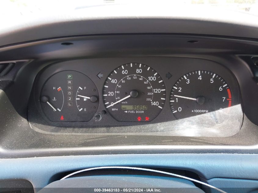 2000 Toyota Camry Le VIN: JT2BG28K3Y0398086 Lot: 39463183