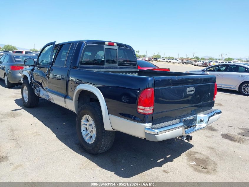 2001 Dodge Dakota Slt/Sport VIN: 1B7HG2AN81S285184 Lot: 39463194