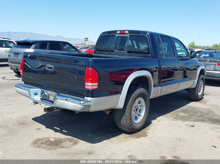 2001 Dodge Dakota Slt/Sport VIN: 1B7HG2AN81S285184 Lot: 39463194