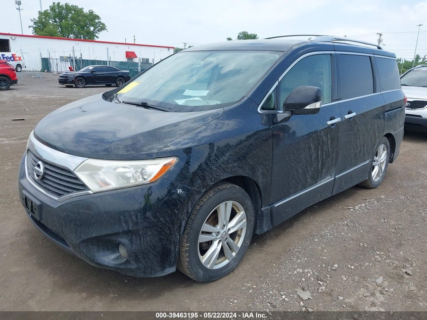 2012 Nissan Quest Sl VIN: JN8AE2KP7C9034873 Lot: 39463195