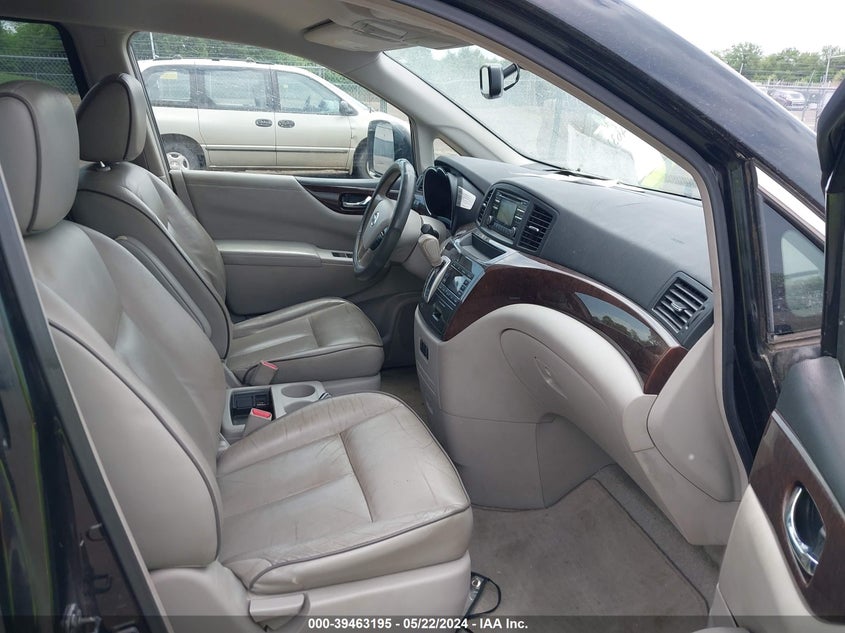 2012 Nissan Quest Sl VIN: JN8AE2KP7C9034873 Lot: 39463195