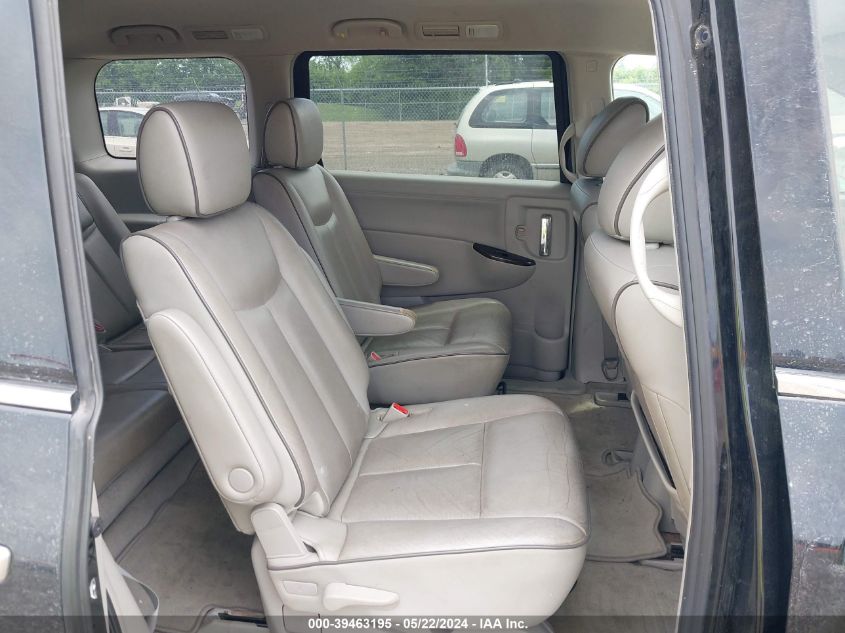 2012 Nissan Quest Sl VIN: JN8AE2KP7C9034873 Lot: 39463195