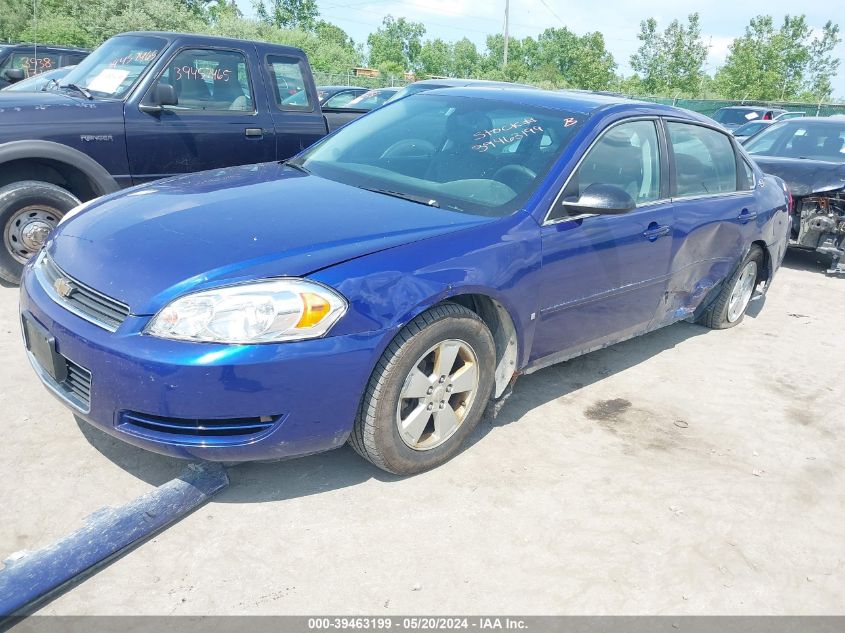 2007 Chevrolet Impala Lt VIN: 2G1WT58NX79357449 Lot: 39463199