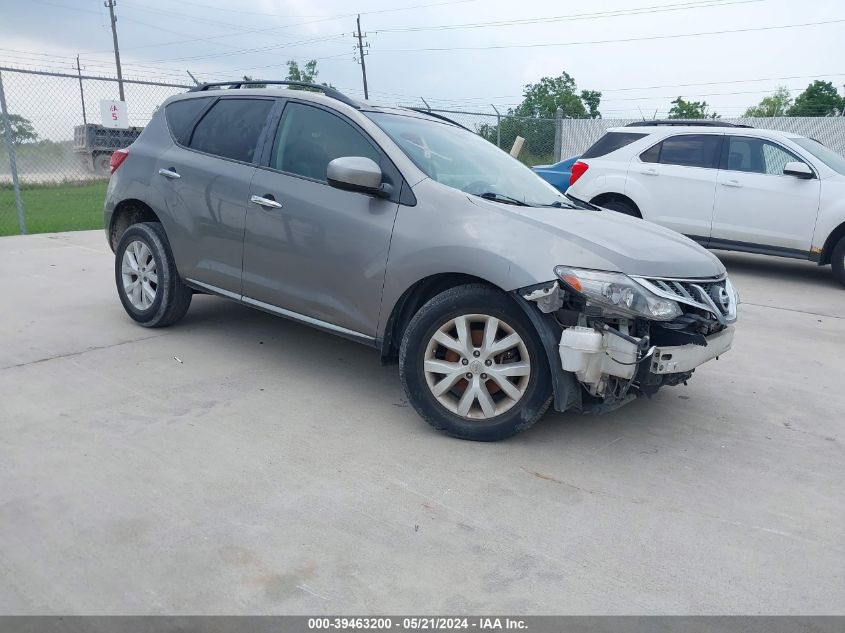 2011 Nissan Murano S/Sl/Le VIN: JN8AZ1MU1BW062461 Lot: 39463200