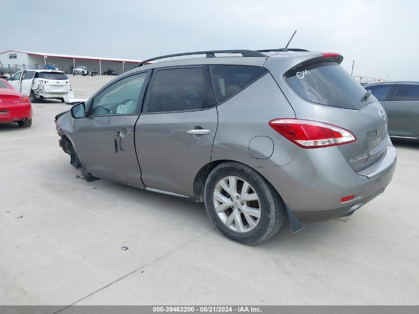 2011 Nissan Murano S/Sl/Le VIN: JN8AZ1MU1BW062461 Lot: 39463200