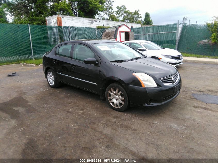 2012 Nissan Sentra 2.0 S VIN: 3N1AB6AP7CL625647 Lot: 39463214