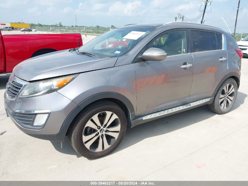 2013 Kia Sportage Ex VIN: KNDPC3A22D7450205 Lot: 39463217