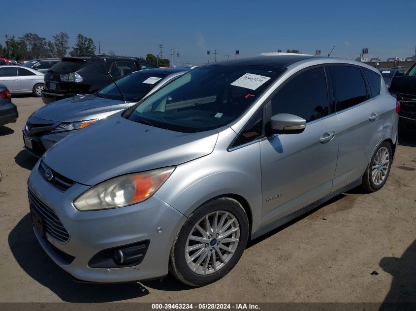 2013 Ford C-Max Hybrid Sel VIN: 1FADP5BU3DL555030 Lot: 39463234