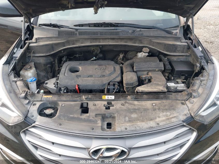 2017 Hyundai Santa Fe Sport 2.4L VIN: 5XYZU3LB1HG423511 Lot: 39463247