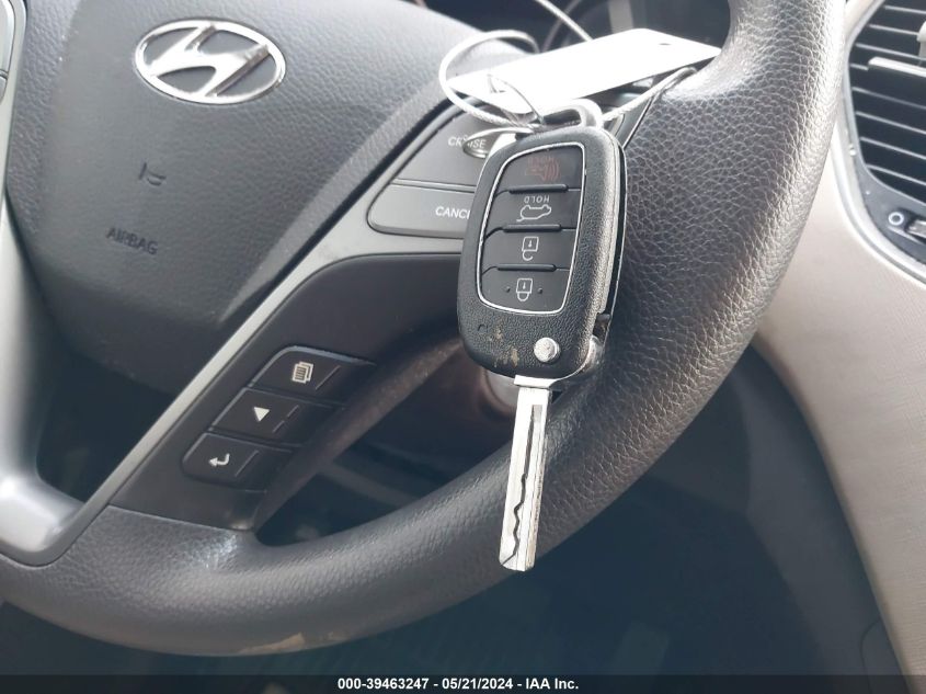 2017 Hyundai Santa Fe Sport 2.4L VIN: 5XYZU3LB1HG423511 Lot: 39463247